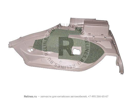 Панель багажника левая нижняя (беж.)