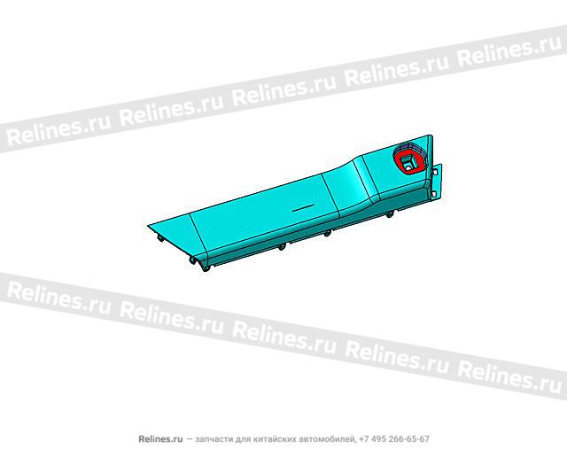 LWR guard plate mid Parts RR side Wall r - 540270***09A86