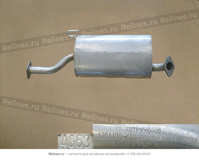 Muffler assy - 12011***88XA