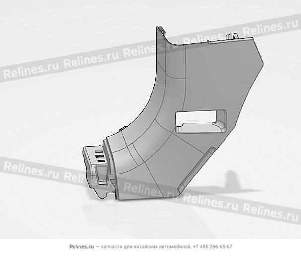 Облицовка стойки передней нижняя левая - 540210***00A8P