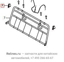 Frame assy-rr seat backrest - 70511***00XA