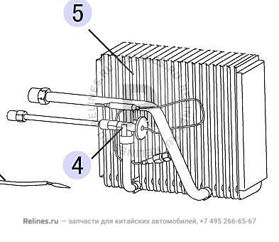 Evaporator core assy - 8107***K12