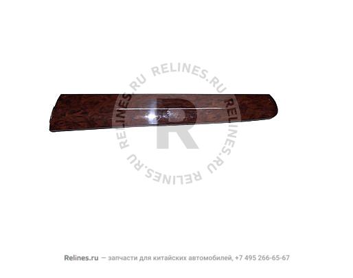 Wooden grain panel - RR door LH