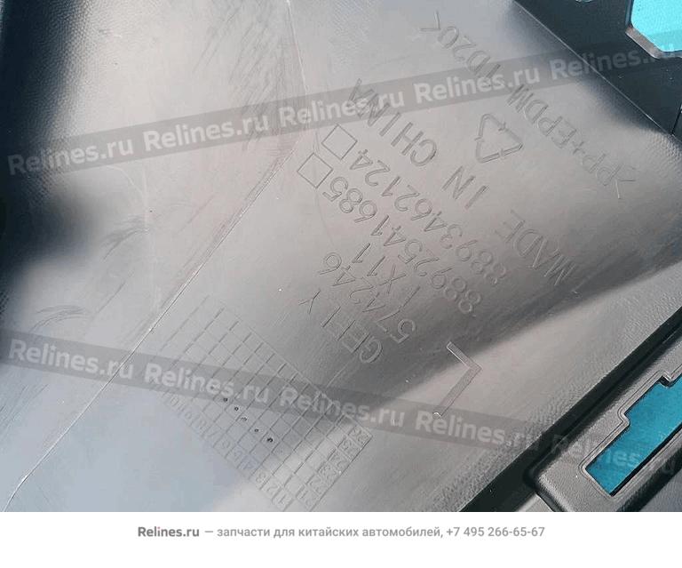 Панель бампера переднего угловая левая