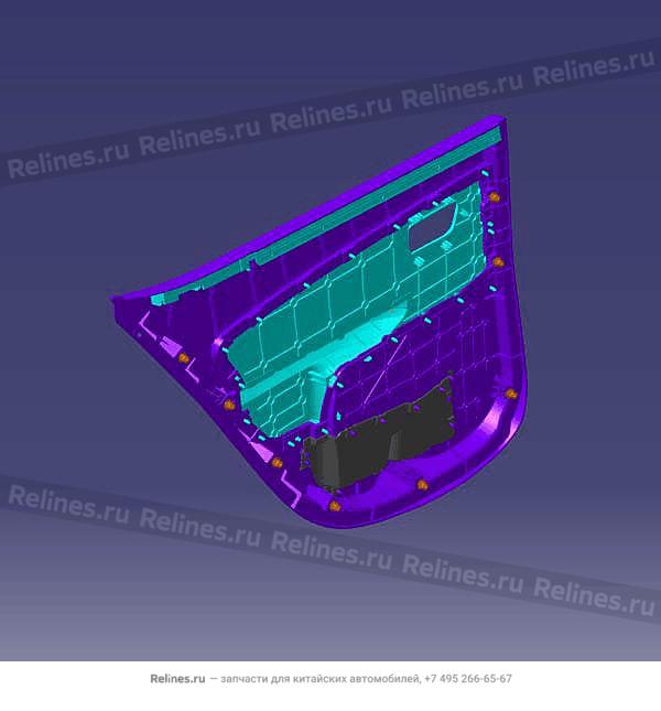 RR door trim noumenon asm RH