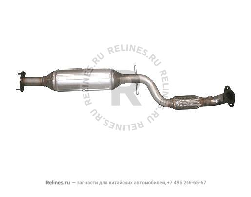 Silencer assy-fr