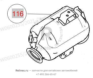 Сажевый фильтр - 12051***W01B