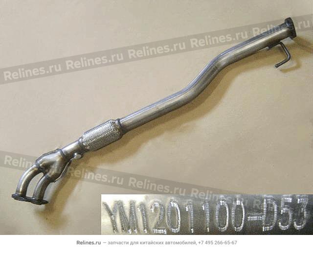 FR section assy exhaust pipe - 1201***D53