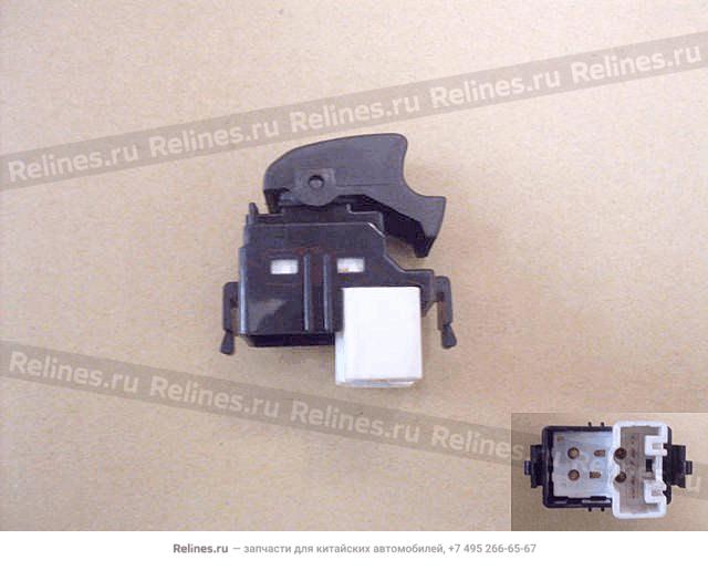 Sw assy-fr door glass RH - 3746***V08