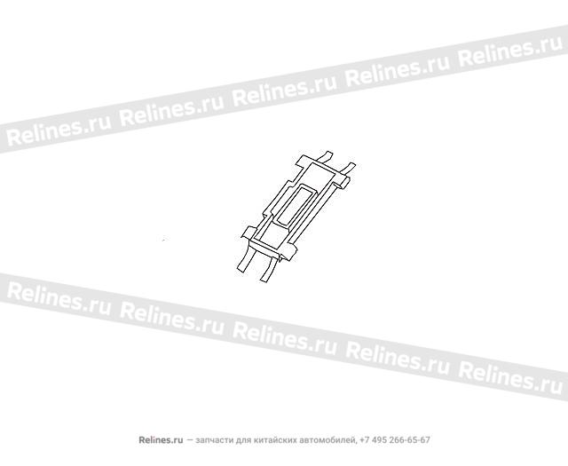 Клипса молдинга лобового стекла - 52063***W09A