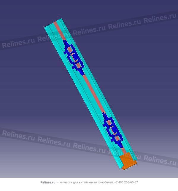 Молдинг крыши передний левый пласт. T15/T1C