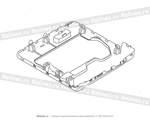 LWR trim panel RR seat RH - 700082***8-0087