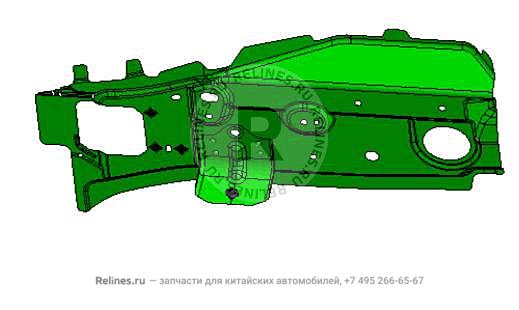 LWR panel assy-a pillar RH