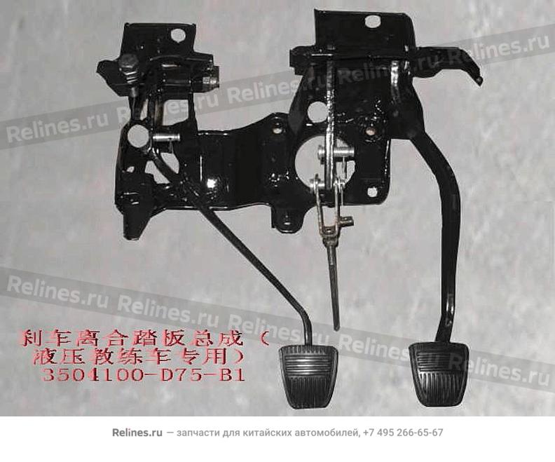 Pedal assy-brake&clutch(hydraulic tipe) - 35041***75-B1