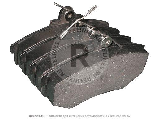 Brake pad-fr One set