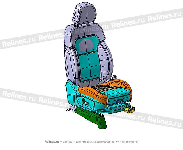 Assist driver seat assy - 690010***09AE3