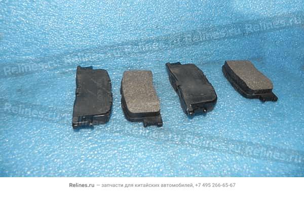 RR brake pad - A21-3***80AC