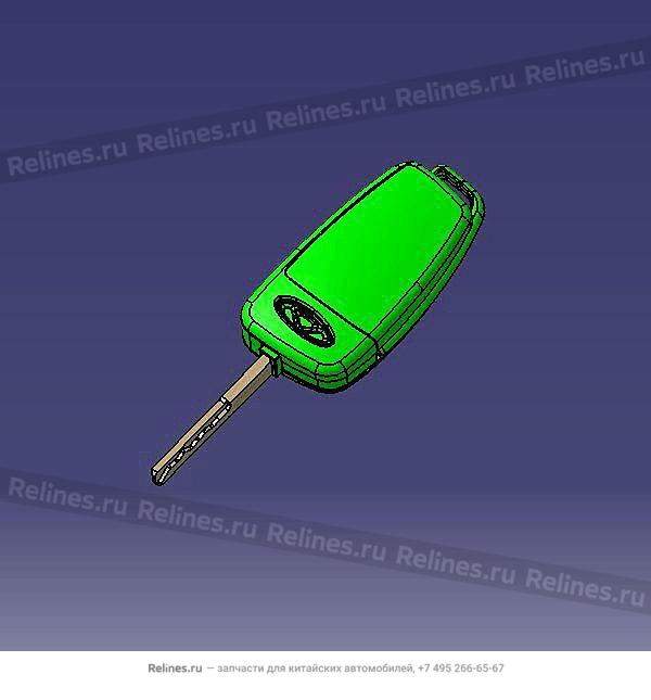 Blank key(folding&remote) - J69-9C***5350BA