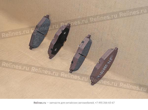 FR brake pad - S11-6A***1080BC