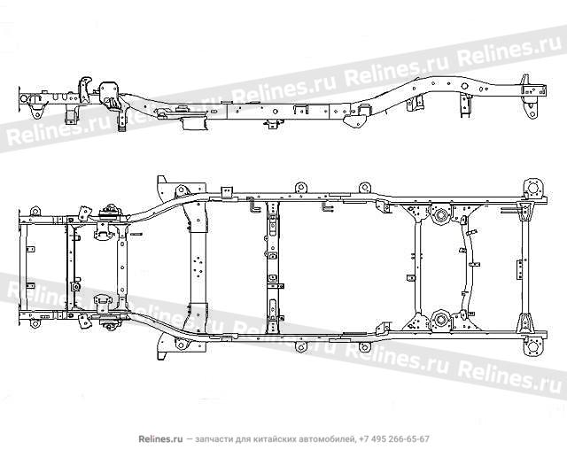 Frame weldment assy