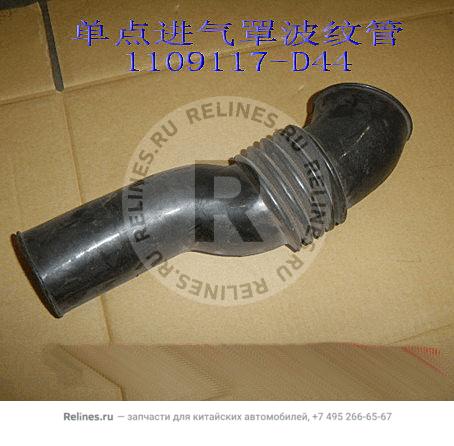 Corrugated hose-engine air intake(single