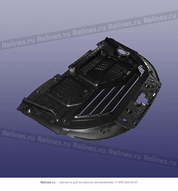 Накладка моторного отсека пластик T1D