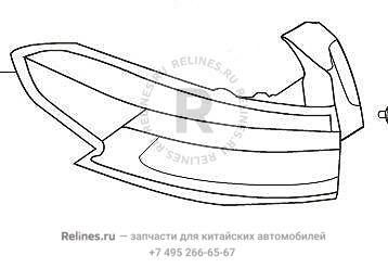 Фонарь задний правый F7x