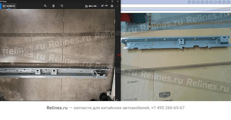 Assy,door sill reinforced plate，left sid