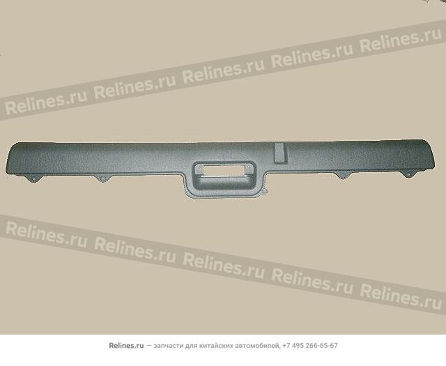 Обивка двери задка (верхняя часть) (модель 2008 года) - 630230***0-1214