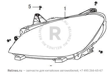 Фара головного света правая Voleex C30