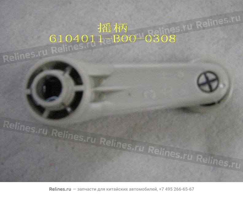 Handle-glass regulator - 610401***0-0308