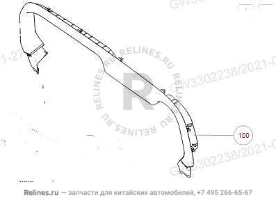 Панель в сборе,отделка задней двери - 630230***01A8P