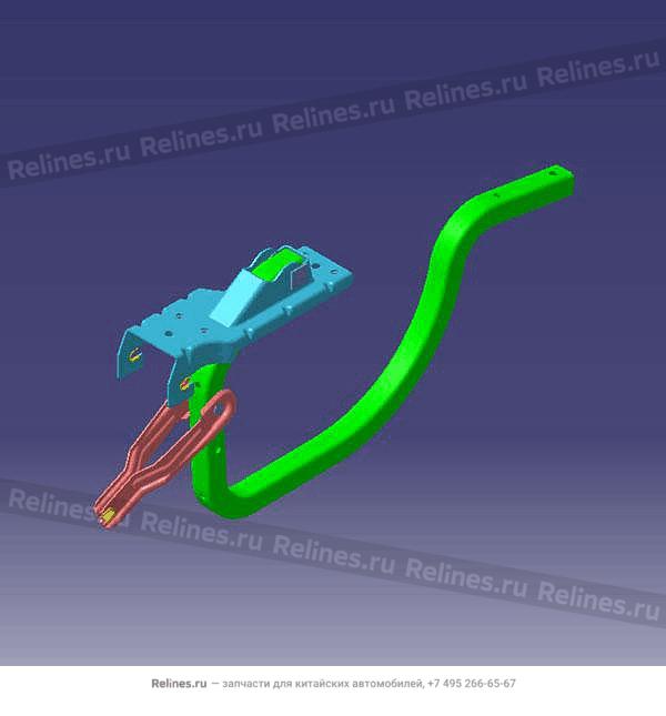 Петля багажника левая M1E - 55200***AADYJ