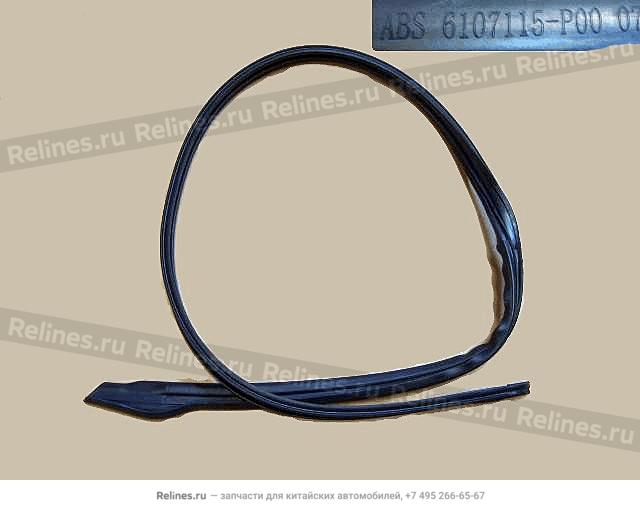 Sealing strips,roof rail,LH - 6107***P00