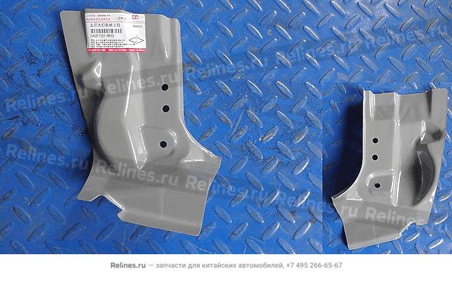 Upper section-rr combination lamp seat p