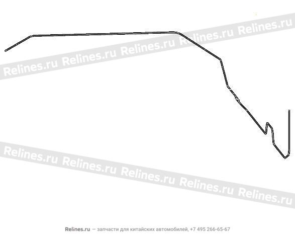 Fuel outlet pipe-fuel tank - 1104***B30