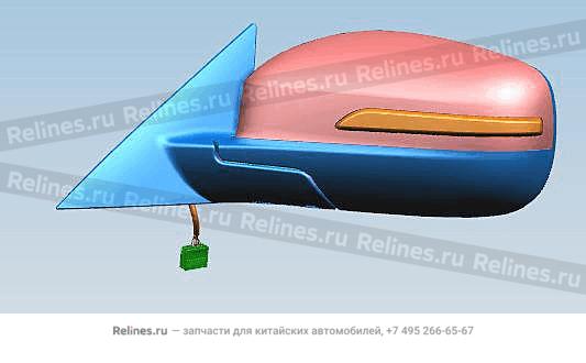 Зеркало заднего обзора левое T19