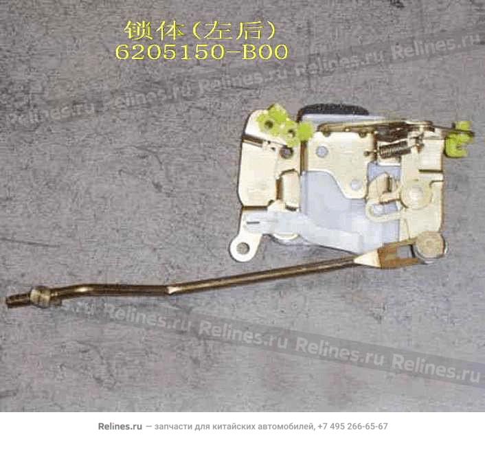 RR door lock body assy LH