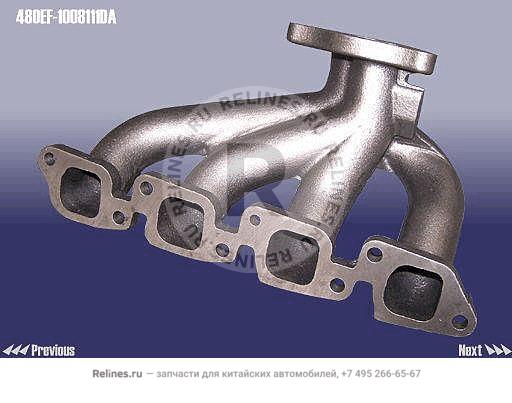 Коллектор выпускной (двигатель 480EJ, ЕВРО-3) - 480EF-***111DA