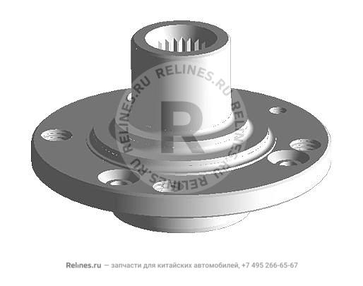 Ступица передняя (без ABS)