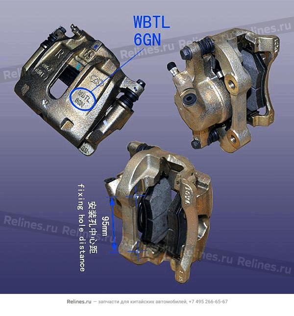 Суппорт передний правый - B11-3***60BA