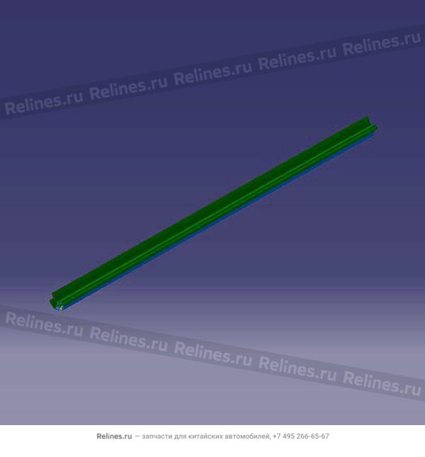 RR door INR beltline weatherstrip LH - 5540***4AA