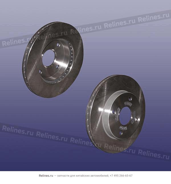 Диск тормозной передний