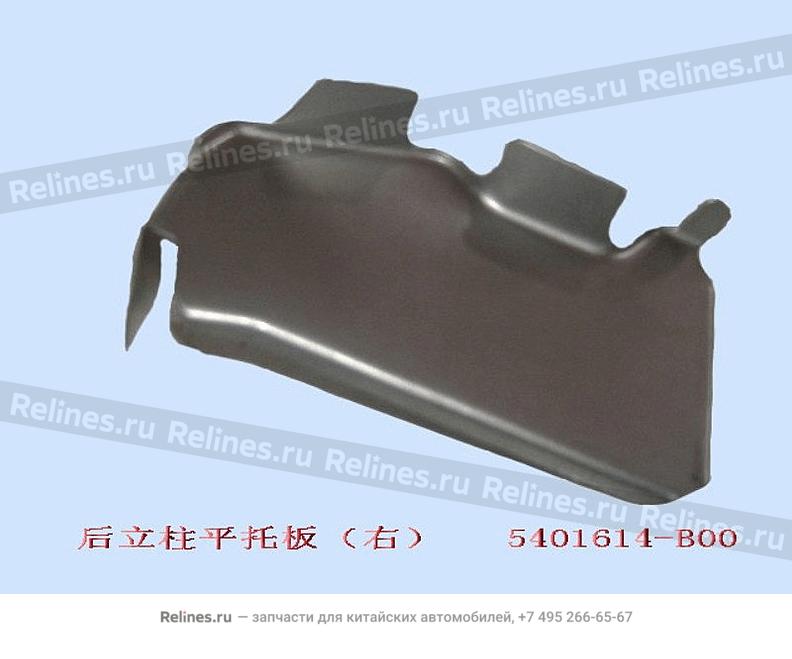 Support plate-c pillar RH - 5401***B00