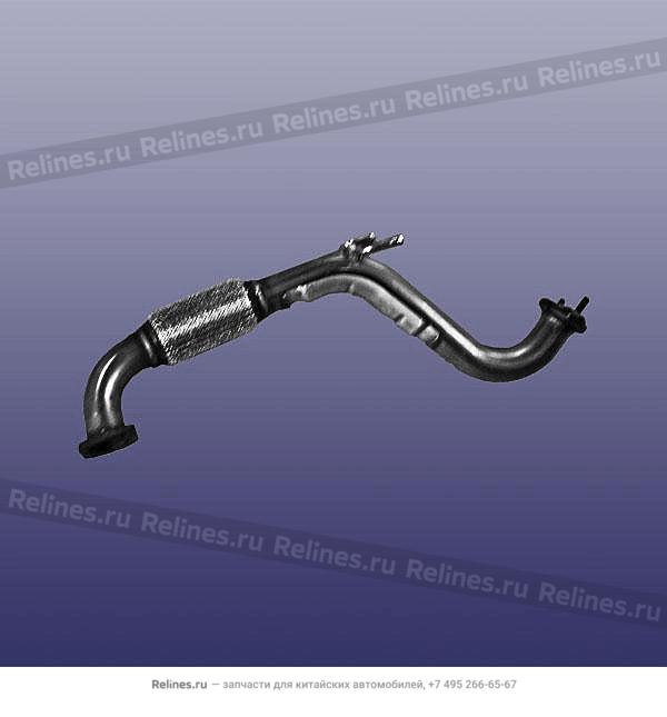 FR exhaust pipe