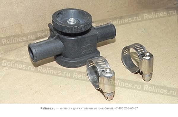 Heat water valve-a/c