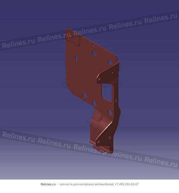 Кронштейн крепления бампера правый T19C - 50100***AADYJ