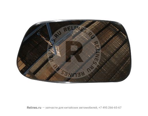 Lens - LH rearview mirror - A18-***011