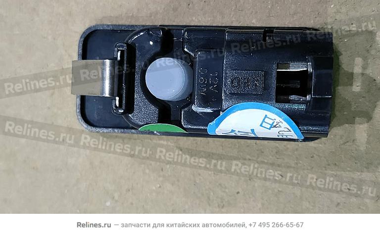 Фонарь освещения номерного знака