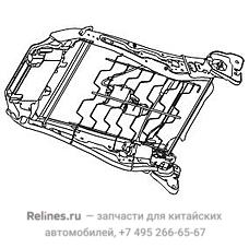 Skeleton assy,driver seat backrest